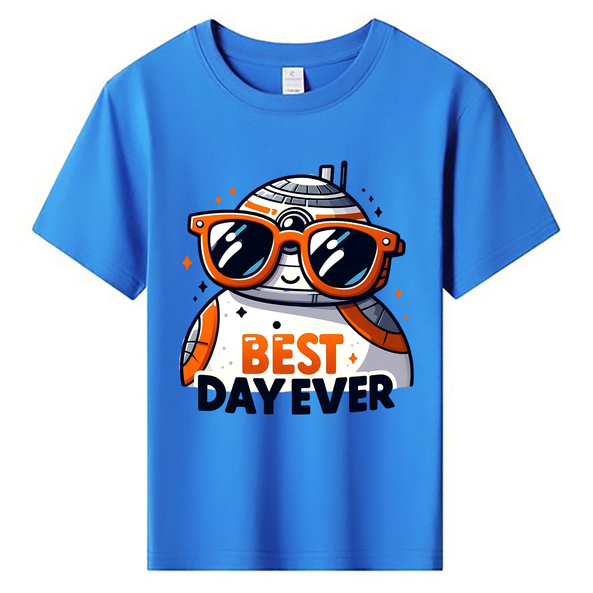 （画像用） スター・ウォーズ Star Wars 綿100％キッズTシャツ（フロントプリント）